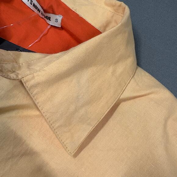 It's Now Cool Vacay Shirt Size‎ S Vermillion Women's INC204 Orange/Yellow - Picture 3 of 14